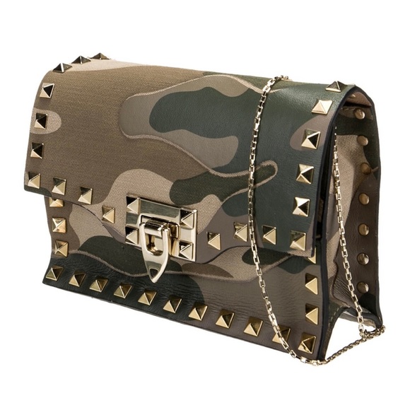 Valentino Camouflage Rockstud Crossbody Bag - Picture 4 of 4